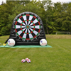 Fußball Dart 2-seitige Dartscheibe mit 6 Bällen