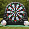 Fußball Dart 2-seitige Dartscheibe mit 6 Bällen