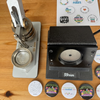 Buttonmaschine inkl. 25 Stück Buttonrohlinge mieten