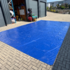 Unterleg Plane Blau für Pflaster 650g EXTRA dick mieten 5m*8m