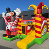 Hüpfburg Clown Circus mit Rutsche mieten