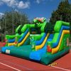Hüpfburg Dino mit Rutsche mieten
