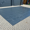 Unterleg Plane Grau für Pflaster 650g EXTRA dick mieten 5m*7m