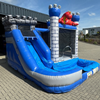Hüpfburg Ritterburg Drache mit Rutsche & Pool