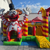 Hüpfburg Clown Circus mit Rutsche