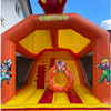 Hüpfburg Clown Center mit Super Slide Rutsche
