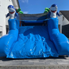 Hüpfburg Schatzwelt mit Super Slide Rutsche