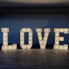 LOVE LED Leuchtbuchstaben 120cm XXL mieten