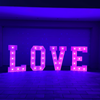 LOVE LED Leuchtbuchstaben 120cm XXL 