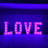 LOVE LED Leuchtbuchstaben 120cm XXL mieten