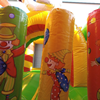 Hüpfburg Clown Circus mit Rutsche